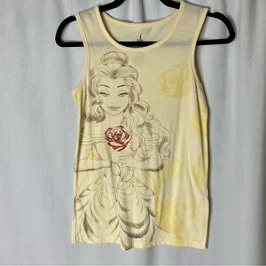 Disney Parks Belle Enchanted Rose Beauty and the Beast Tank Top Size XS